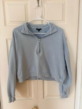 Dynamite Quarter Zip Sweater